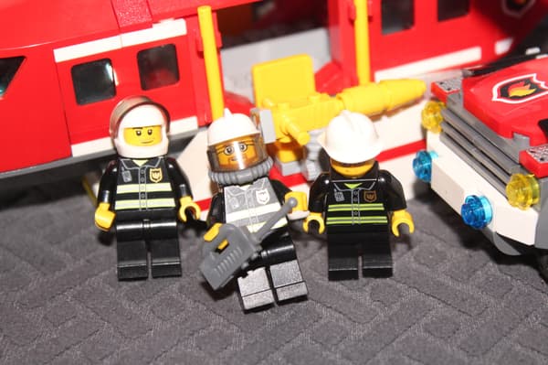 LEGO CITY TOWN 7206 SET INSTRUCTIONS: Fire Helicopter – Fire Brigade