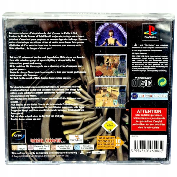 Ubik PlayStation PSX PS1
