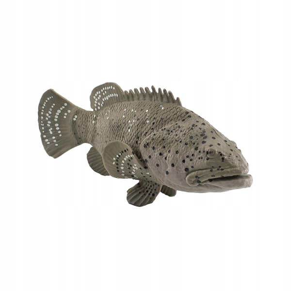Grouper toy figures Educational figurines Desk decoration for