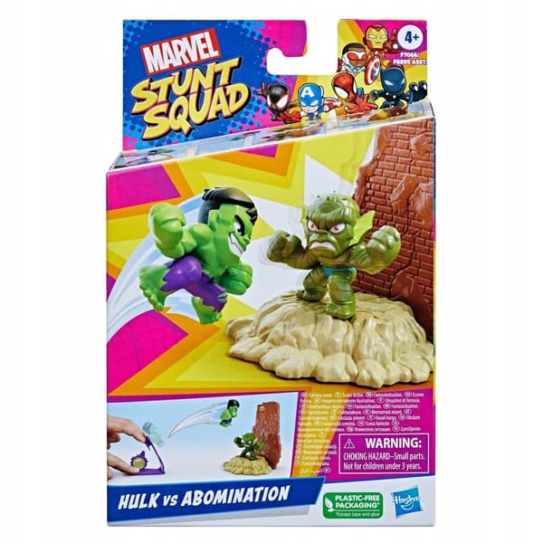 Marvel Avengers Stunt Squad: Hulk vs Abomination F7066 Spidey