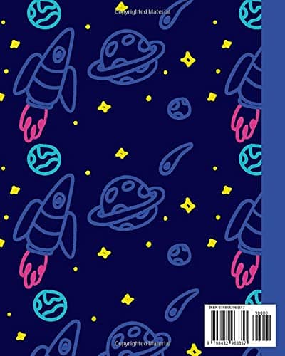 Primary Composition Book for Years K–2: Space Composition Book Story Journal