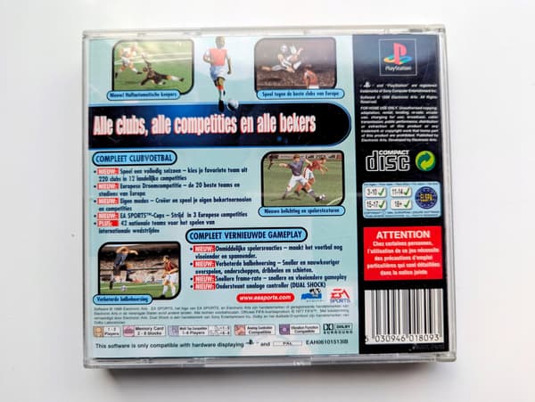 *** FIFA 99 PLAYSTATION 1 PS1 PSX PSONE ***