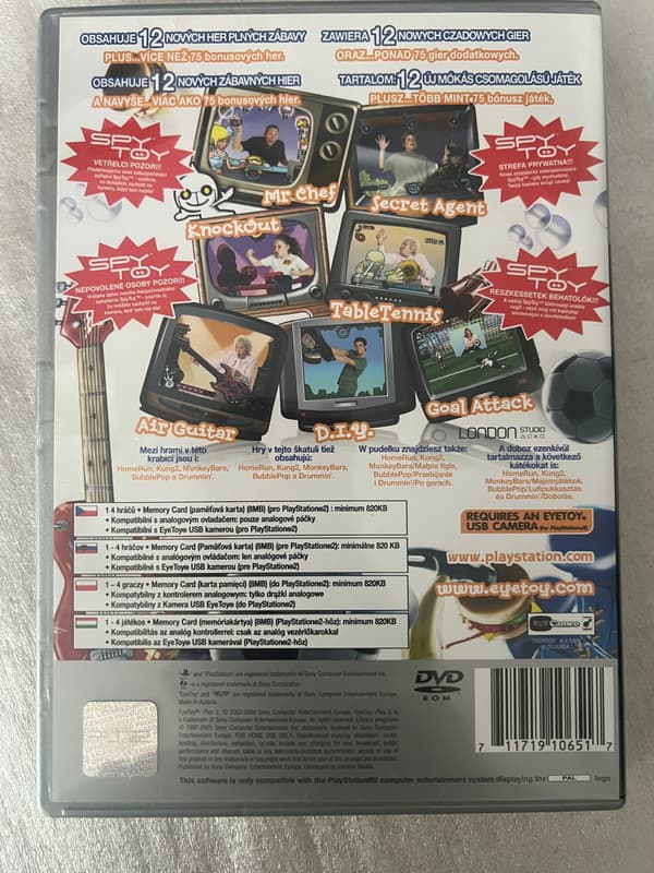 EYE TOY PLAY 2 PS2 FIRST EDITION, POLISH