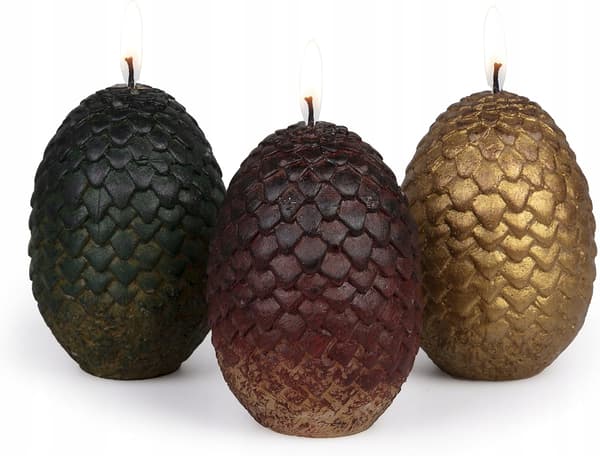 Insight Luminaries Game of Thrones Sculpted Dragon Egg Standard Candles