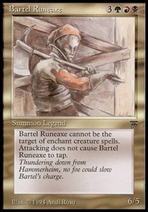 Magic: The Gathering Bartel Runeaxe