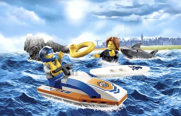 LEGO City 60011: Rescuing the Surfer