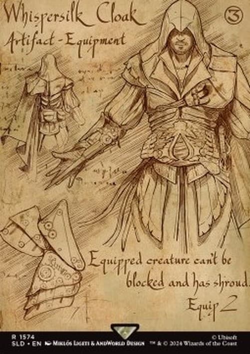 Magic: The Gathering Whispersilk Cloak