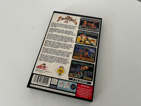 The game FIGHTING VIPERS – complete, SEGA SATURN – condition: BDB+