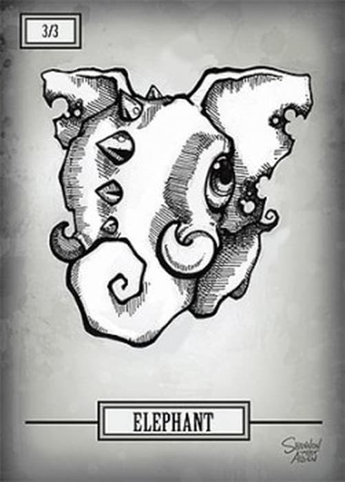 Magic: The Gathering Elephant Token