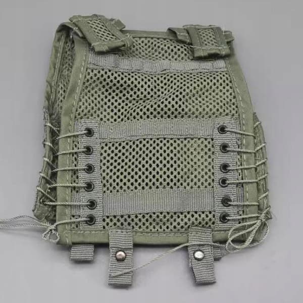1:6 scale jungle running vest, accessories for action figures, outer vest