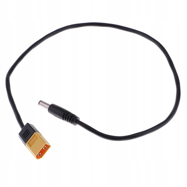 XT60 to DC5525 male plug-in cable /