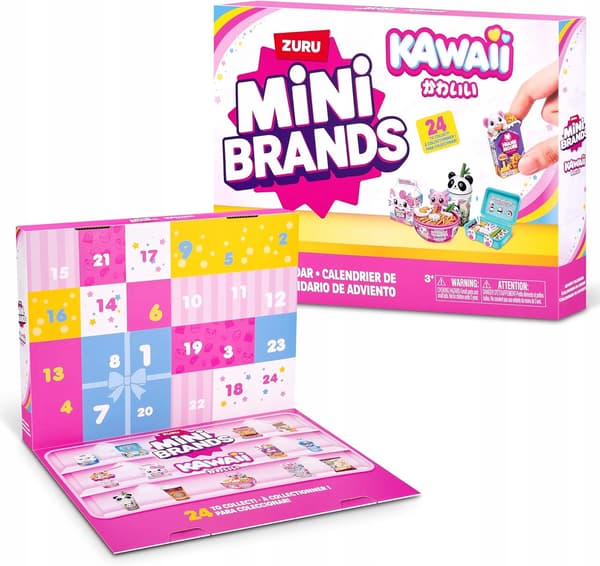 ZURU Mini Brands Kawaii Advent Calendar