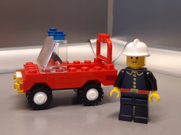 LEGO 6505 Fire Chief's Car (No. 2)