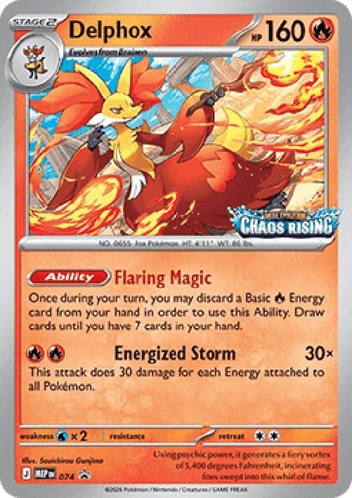 Pokemon TCG Delphox