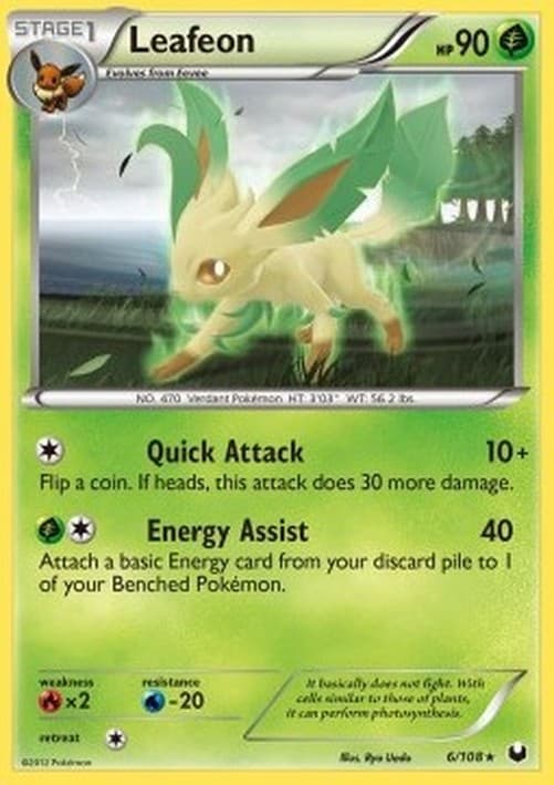 Pokemon TCG Leafeon