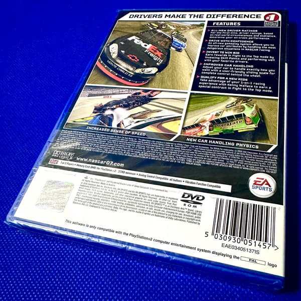 NASCAR 07 | PS2 | PLAYSTATION 2 | 3xA SET | NEW