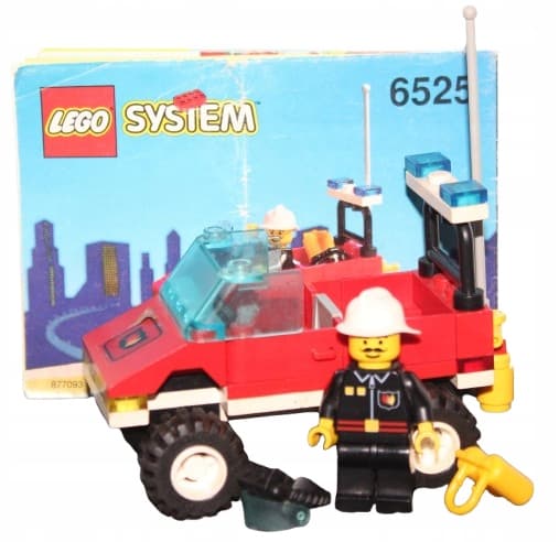 LEGO CITY TOWN 6525-2 Blaze Commander set instructions