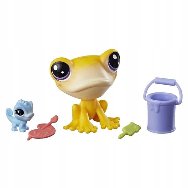 LPS Pets and Accessories: Frog and Chameleon E0462