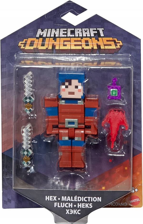 MINECRAFT DUNGEONS HEX ARTICULATED FIGURE + ACCESSORIES
