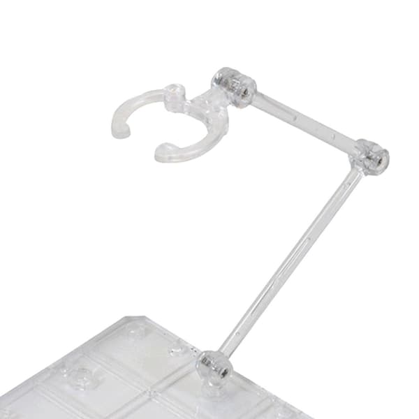 Model Display Robot Action Figures Stand Bracket Support Base Clear