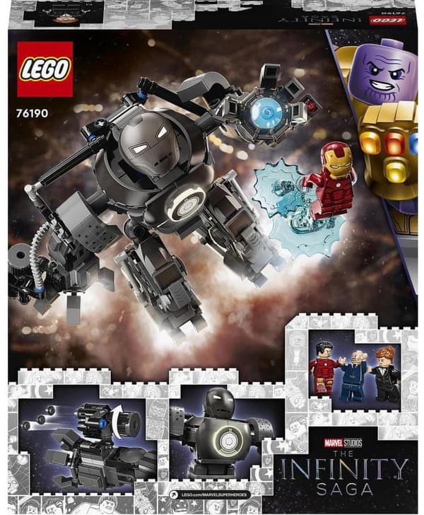Lego Marvel Super Heroes 76190 Avengers Iron Man: Showdown with Iron Monger
