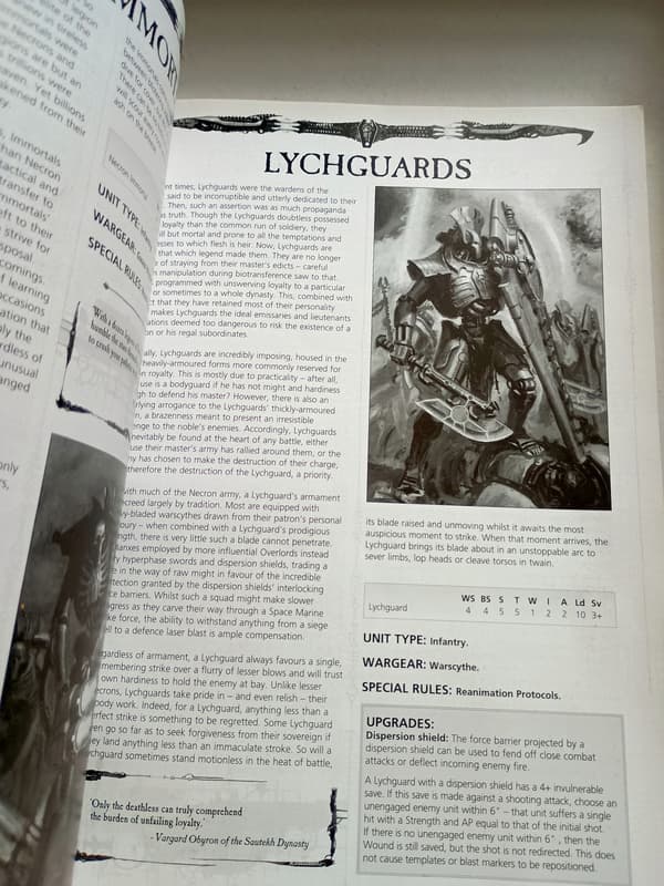 Codex Necrons nr 82 – 5:e upplagan