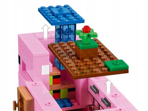 LEGO MINECRAFT 21170 PIG-SHAPED HOUSE