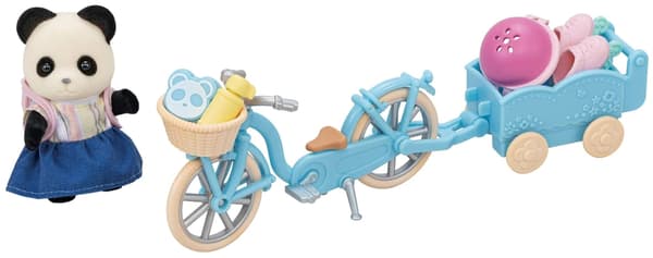 Sylvanian Families Panda Bicycle and Roller Skates Set