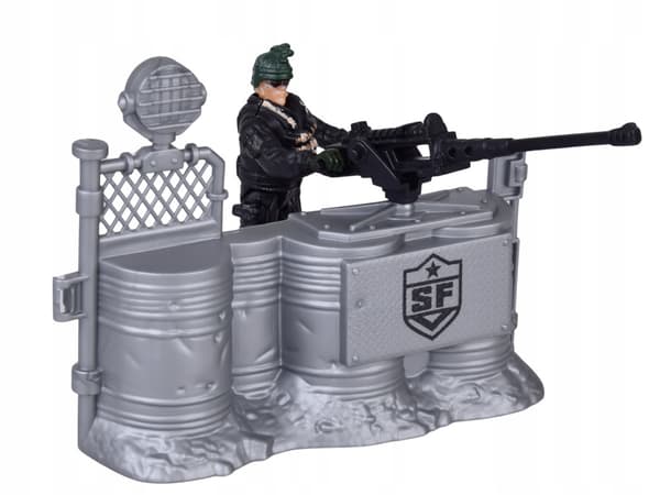 LARGE MILITARY SET: TANK AND FIGHTER JET