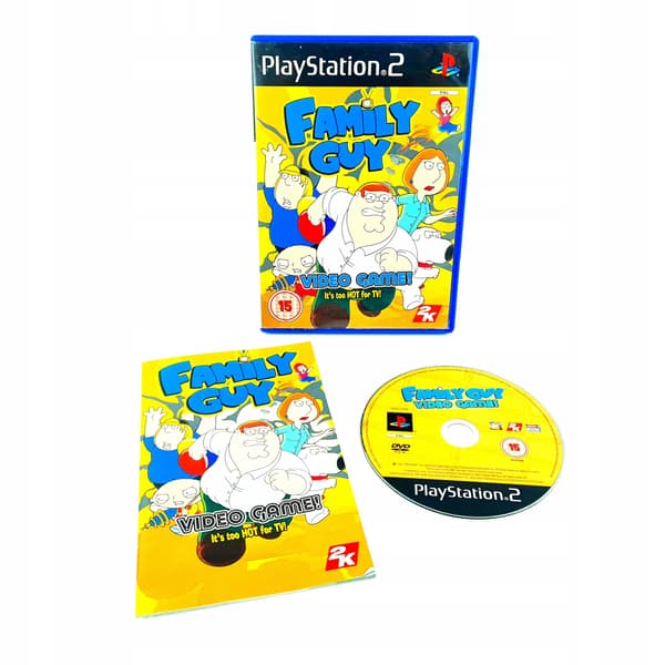 FAMILY GUY PS2 PAL FIRST ENGLISH EDITION ENG