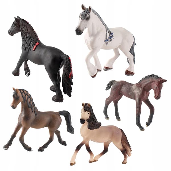 Horse model Learning Educational toy Animal model Figures Baking set