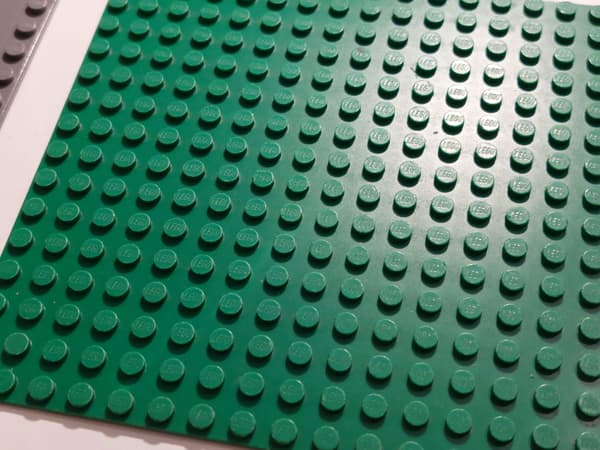 LEGO 16x16 Tiles, 10 pieces, damaged