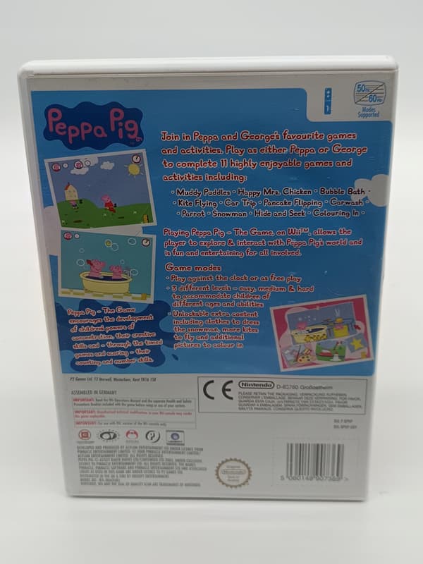PEPPA PIG THE GAME for Nintendo Wii