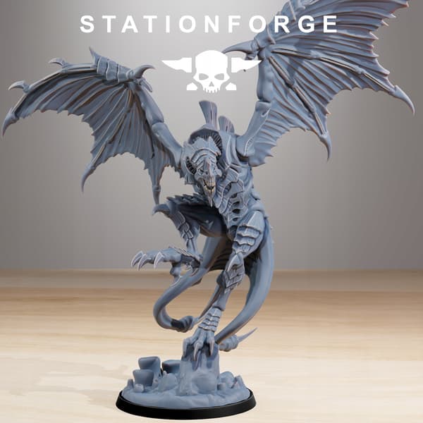 Xenarid Flyer Leader – Station Forge – 3D printing