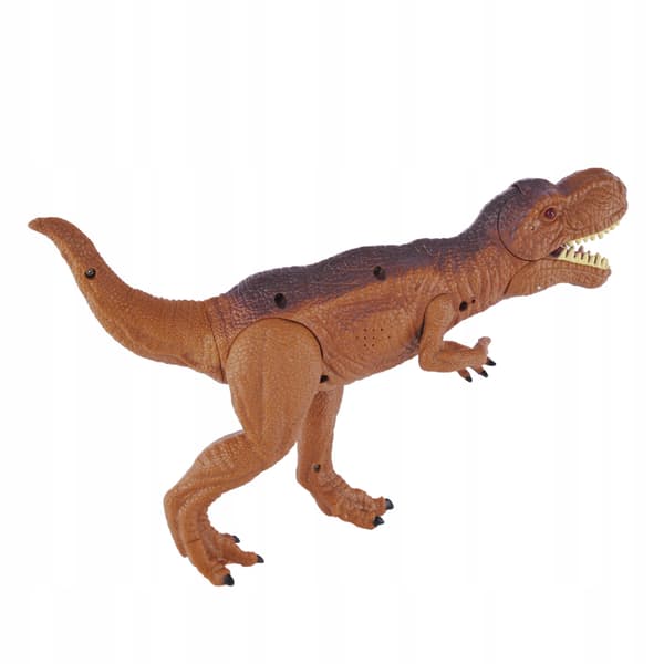 Dinosaur Set: 4 Figures, 2 Trees, Sound and Light Effects – GIFT