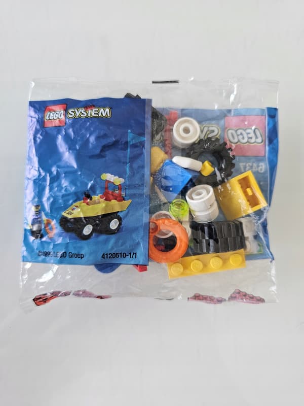 LEGO SYSTEM CITY TOWN 6437 NOTE: sachet only (unopened) 1999