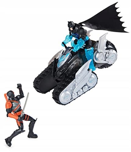 DC Comics Batman Bat-Tech Crawler Vehicle, Amazon Exclusive Batman and Deat