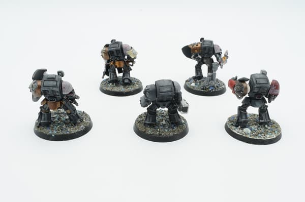 Warhammer 40k Space Marines Terminator Squad – set of 5 plastic miniatures