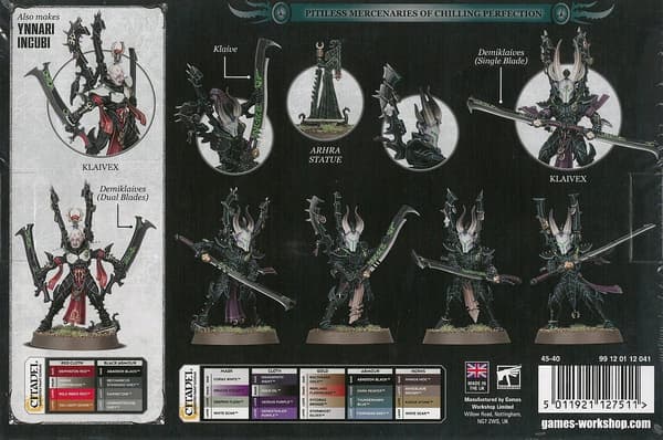 Games Workshop – Warhammer 40,000 – Drukhari Incubi