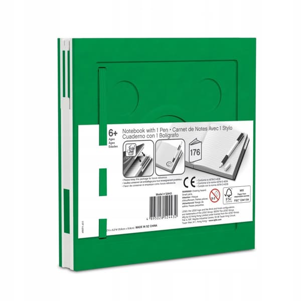 LEGO 53566 Green Notepad and Pen Set