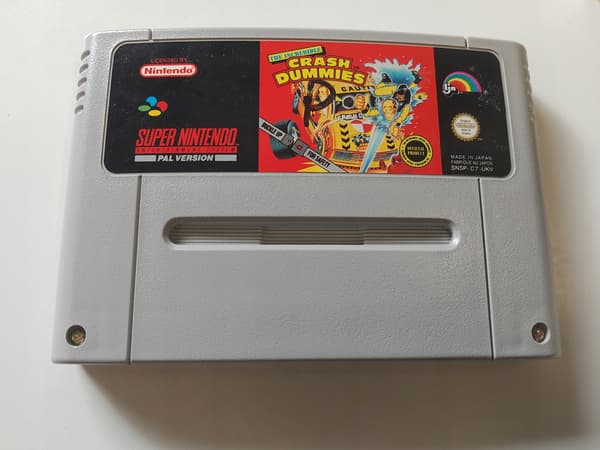 THE INCREDIBLE CRASH DUMMIES SNES PAL NINTENDO ENG