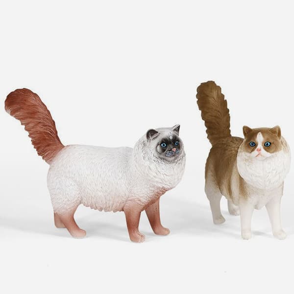 PLASTIC CAT MODEL – DECORATION AND TOY FOR CHILDREN