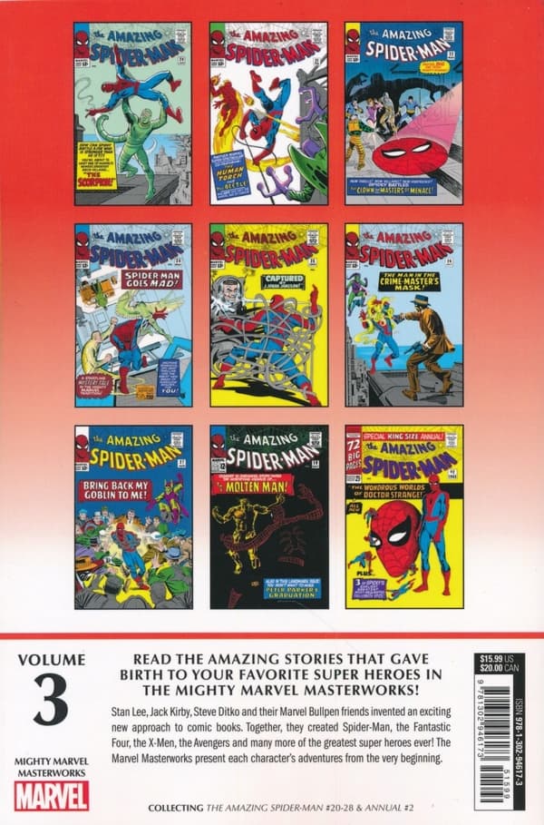 Mighty Marvel Masterworks: The Amazing Spider-Man