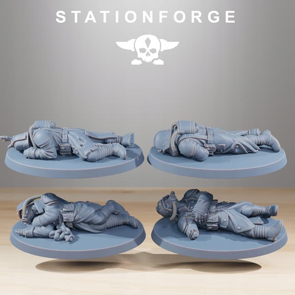 Grim Guard The Fallen – Station Forge – 3D-utskrift
