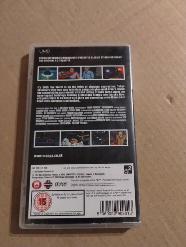 Akira PSP UMD