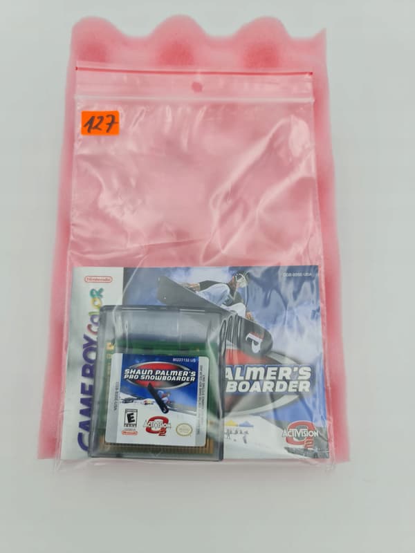 GAME BOY COLOUR: SHAUN PALMER’S PRO SNOWBOARDERS