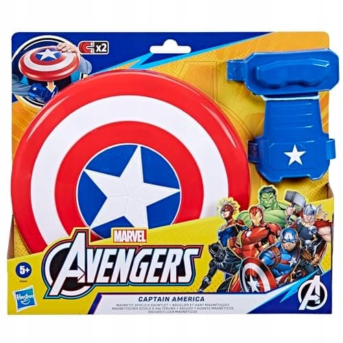 Hasbro Marvel Avengers Captain America Magnetic Shield with Glove