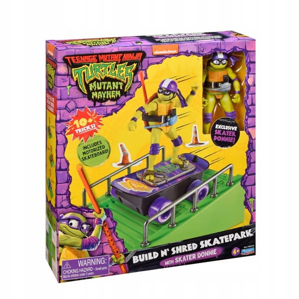 NINJA TURTLE SKATE PARK Donatello, figurine
