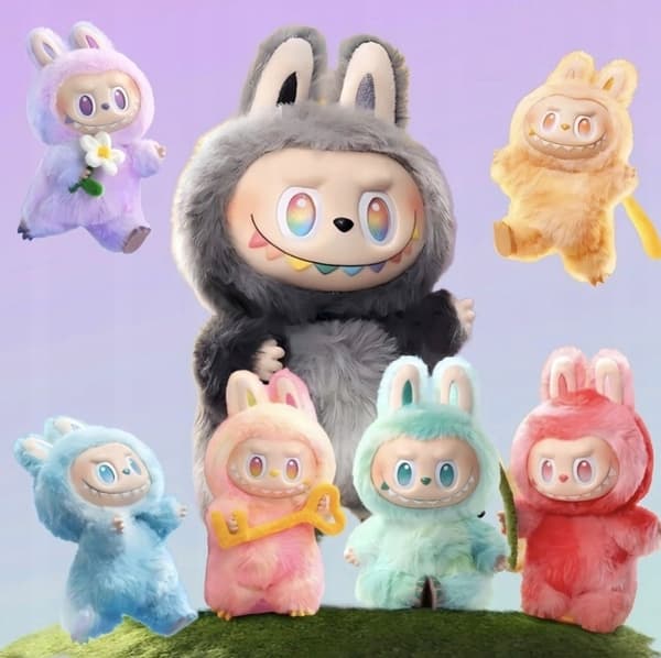 Labubu Plush Keyring – The Monsters Doll – Latest Series – Sturdy + FREE