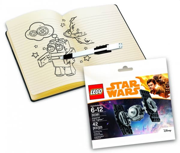 LEGO Star Wars 52510: bricks, a tile and a pen